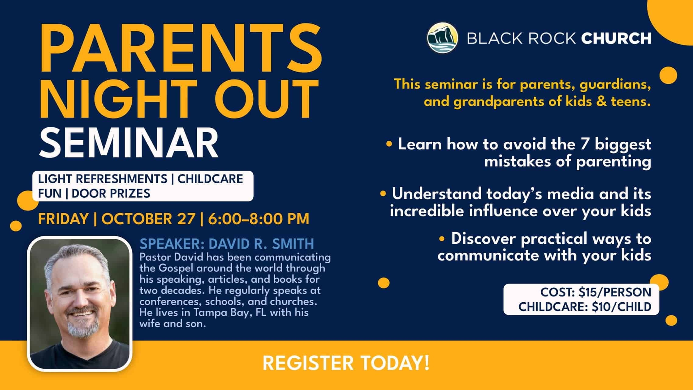 Parents Night Out-Register Today