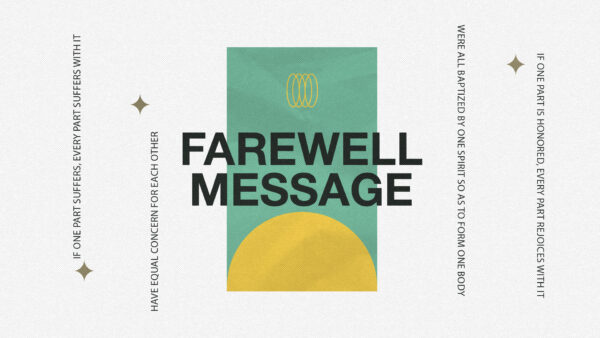 Farewell Message Image