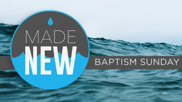 Baptism Sunday Image