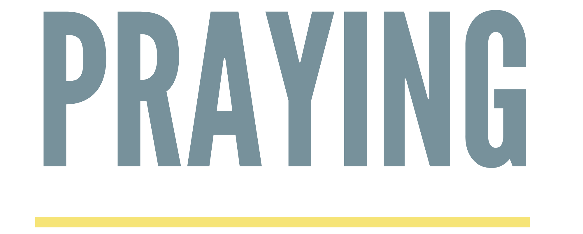 praying