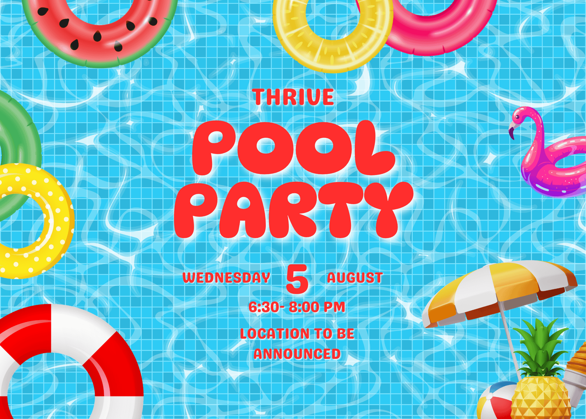 Thrive Pool Party 2026